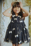 Yvonne jurk - Bowie night sky sequin