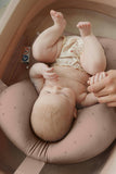 Opplooibaar babybadje met kussen