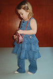 Elba glitterjeans - Denim sparkle - Konges Slojd