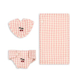 Poppenverzorgingsset - Powder Pink Check