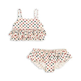 Manuca frill bikini - Coeur coloré