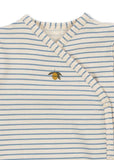 Body met lange mouwen - Stripe bluie