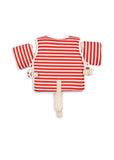 Hollis zwemvest met zwembandjes - Stripe rouge