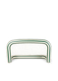 Opblaasbare goal met bal - Green stripe