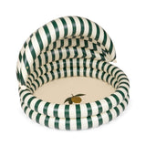 Zwembad met overkapping - Green stripe