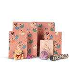 Kerstkalender met 24 cadeaus - Beige
