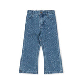 Elba glitterjeans - Denim sparkle - Konges Slojd
