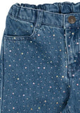 Elba glitterjeans - Denim sparkle - Konges Slojd