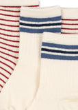 2-pack Act sokken - Off white - Konges Slojd