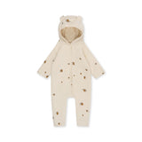 New born onesie met kap - Lemon 