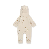 New born onesie met kap - Lemon 