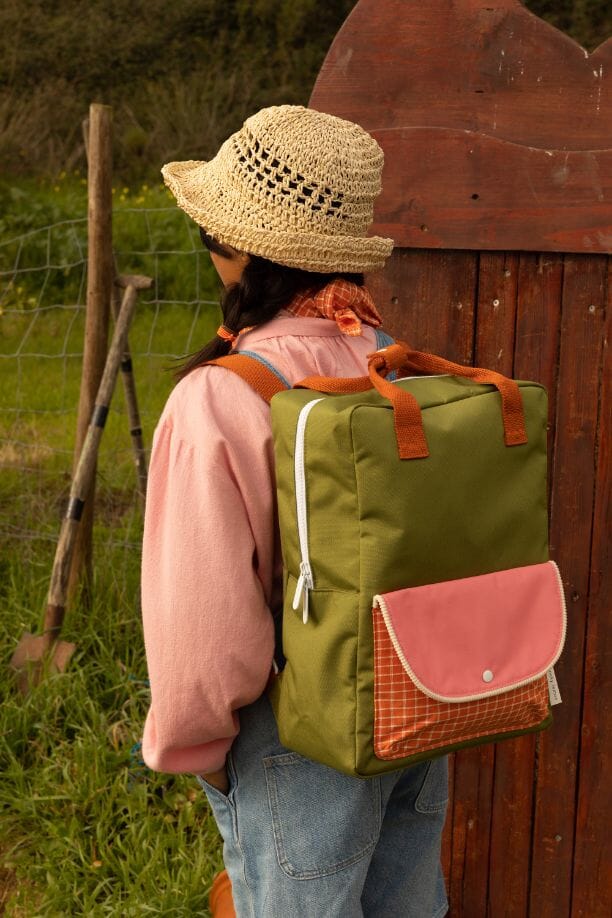 Backpack large Farmhouse envelope Sprout Green Sticky Lemon