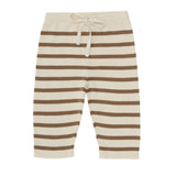 Baby Loose Pants - ecru/camel - FUB