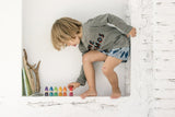 Houten regenboog Tomtens kabouters - Grapat