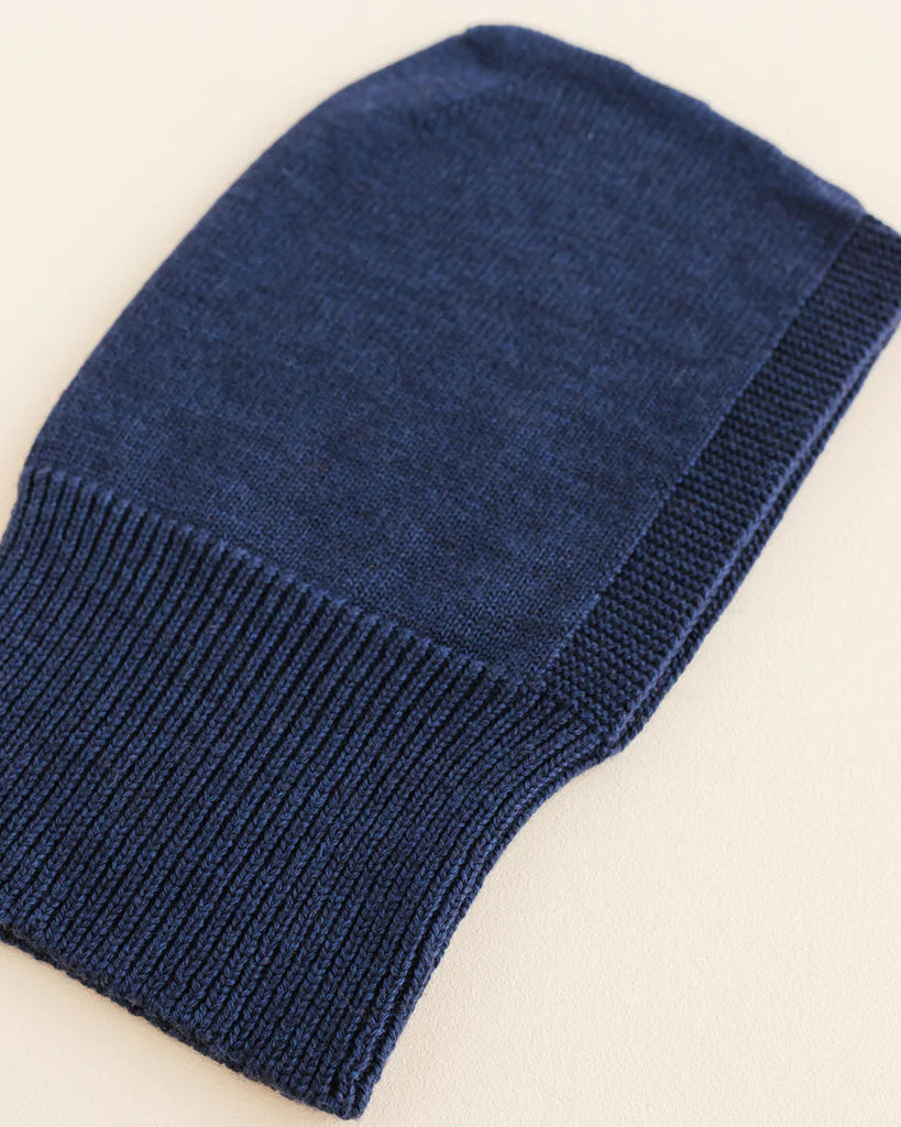 muts balaclava eddy - blue - hvid