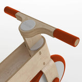 Wooden balance bike - Brown - Choppy