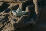 Bath toy origami boat - Mint - Oli & Carol