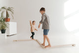 Wooden balance beam - Balance Beam TipiToo midi - Ivory white - Ette Tete