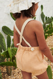 Mika Romper - Apricot cream - LiiLU