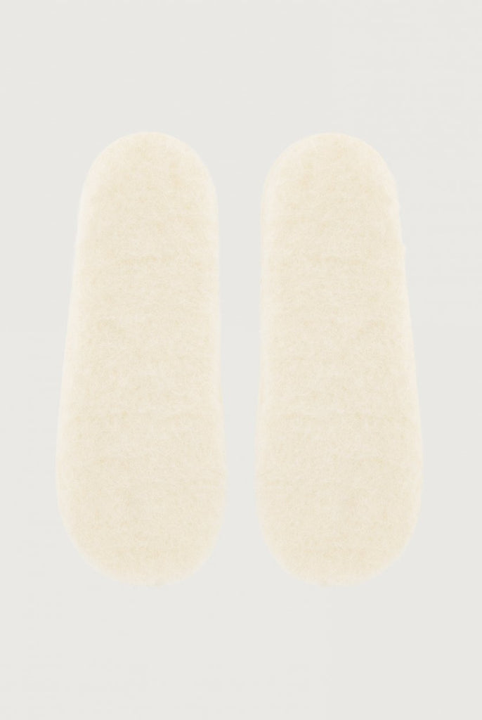 Alwero x Gray Label - Inlegzolen wol - Off white