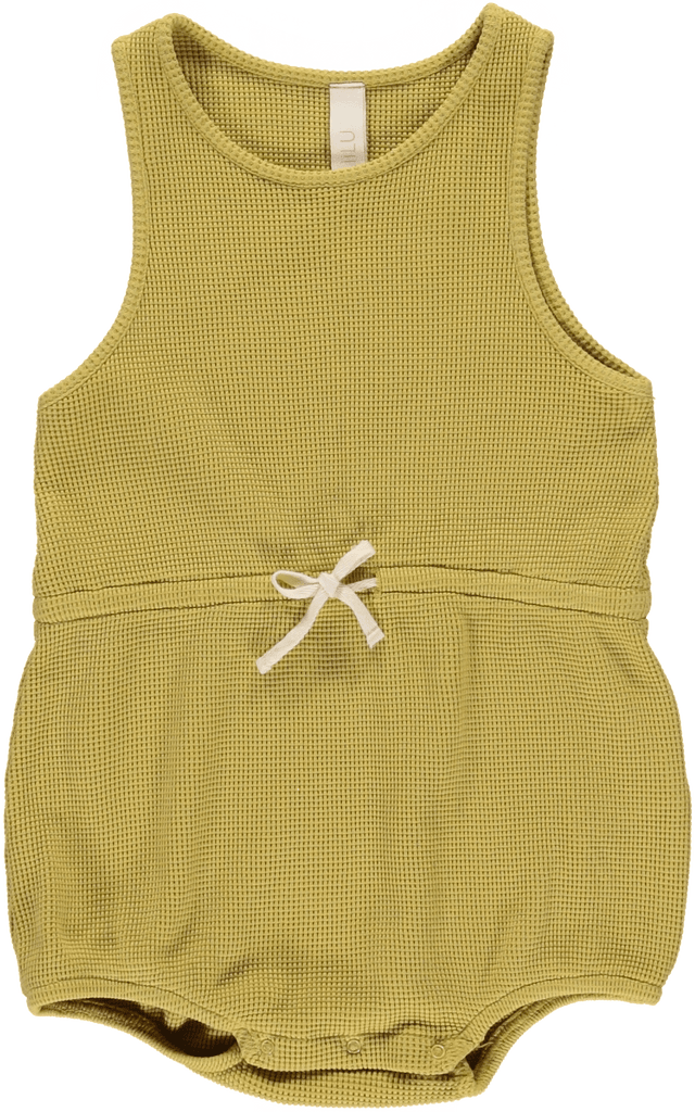 Waffle Keno romper - Olivenite - LiiLU